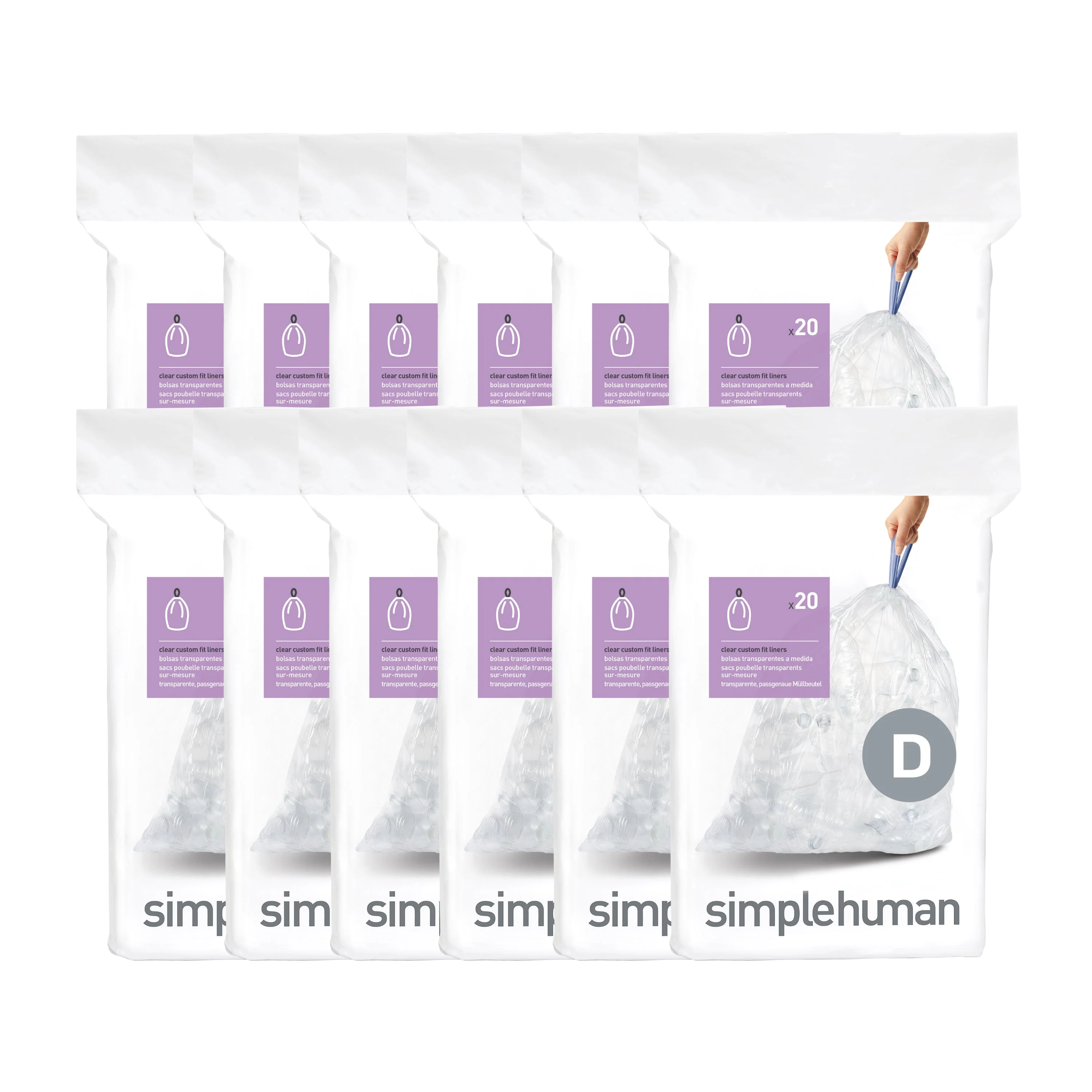 Code D Clear Recycling Custom Fit Liners - Image 17