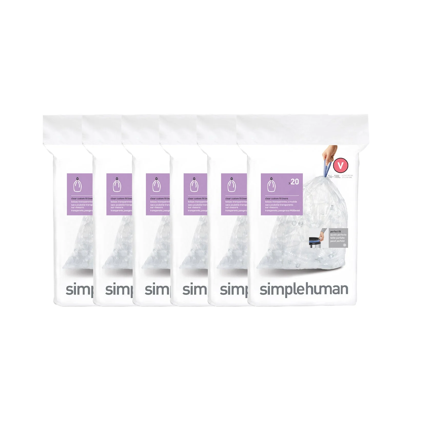 Code V Clear Recycling Custom Fit Liners - Image 12