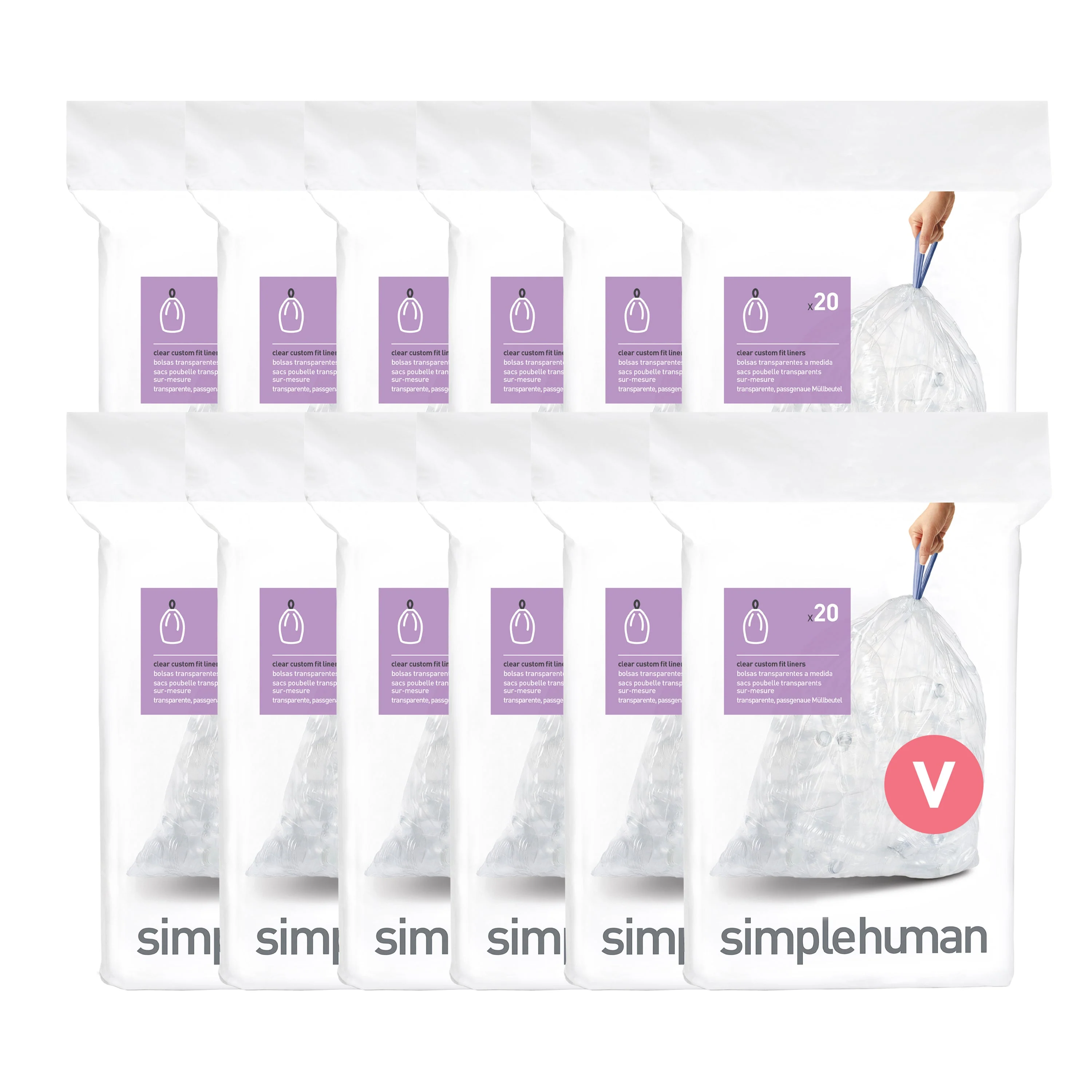 Code V Clear Recycling Custom Fit Liners - Image 15