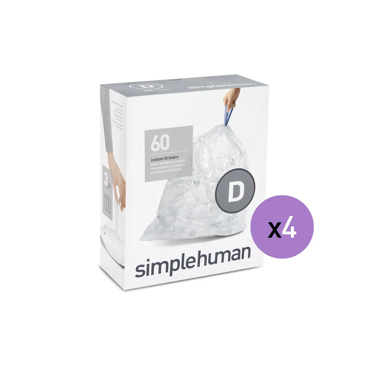 Code D Clear Recycling Custom Fit Liners - Image 6