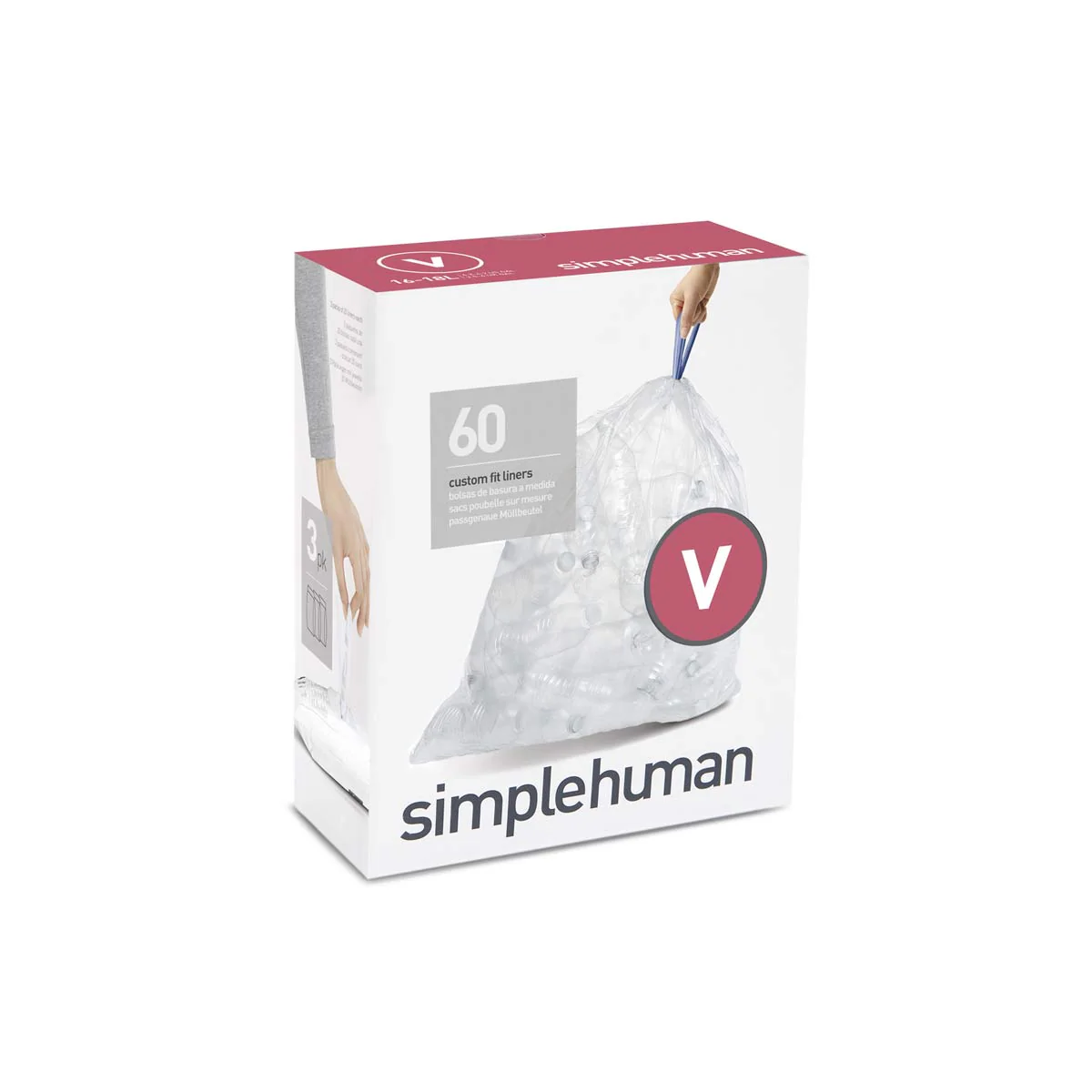 Code V Clear Recycling Custom Fit Liners - Image 3