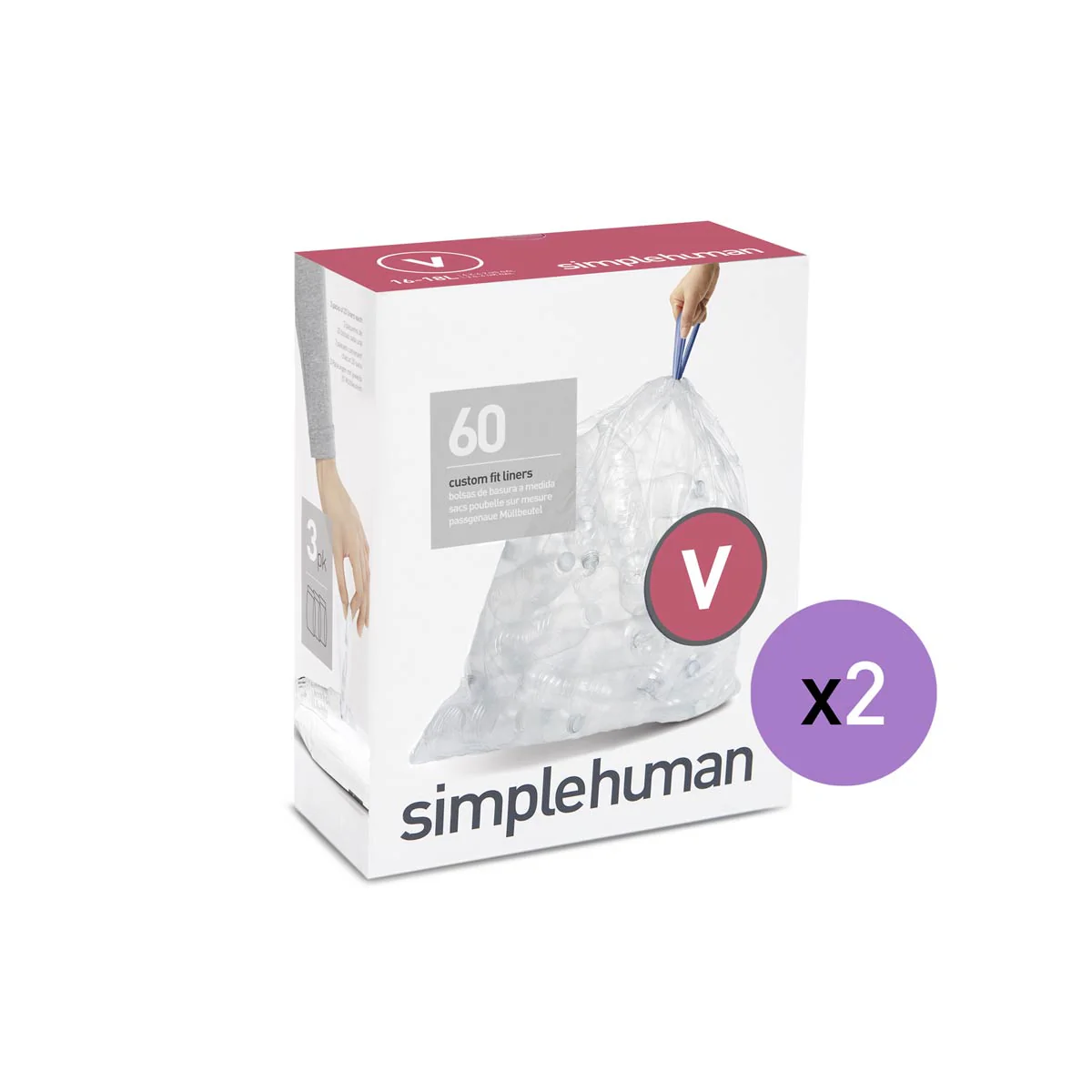 Code V Clear Recycling Custom Fit Liners - Image 7
