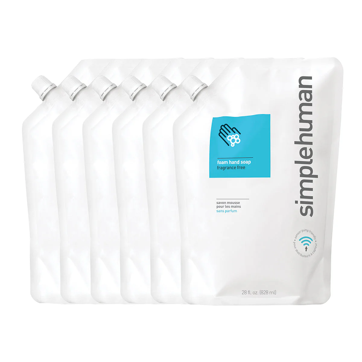 Fragrance Free Foam Hand Soap Refill Pouch - Image 6