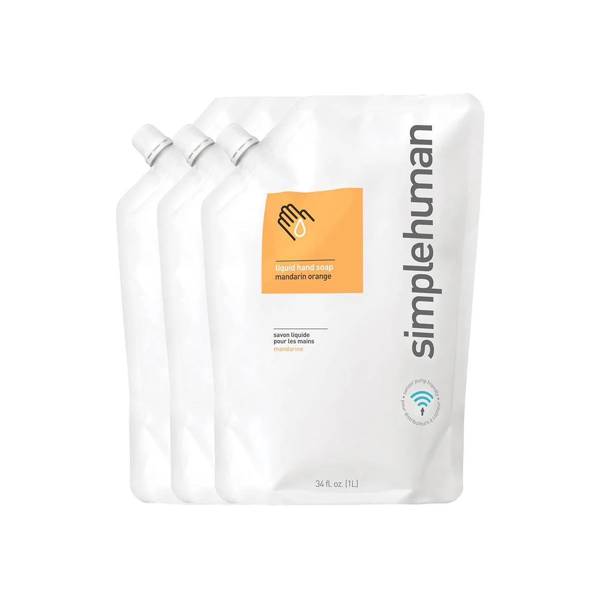 Mandarin Orange Liquid Hand Soap Refill Pouch - Image 3
