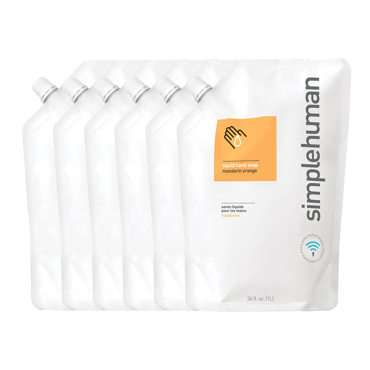 Mandarin Orange Liquid Hand Soap Refill Pouch - Image 5