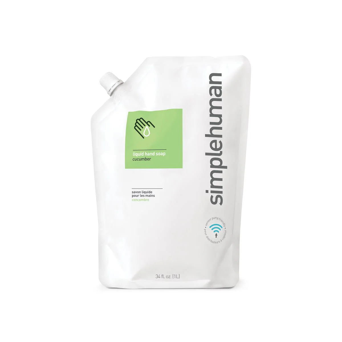 Cucumber Liquid Hand Soap Refill Pouch - Image 7