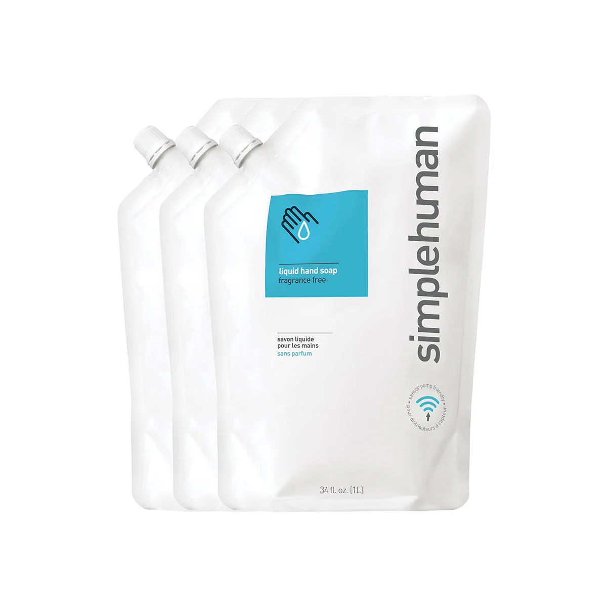 Fragrance Free Liquid Hand Soap Refill Pouch - Image 6