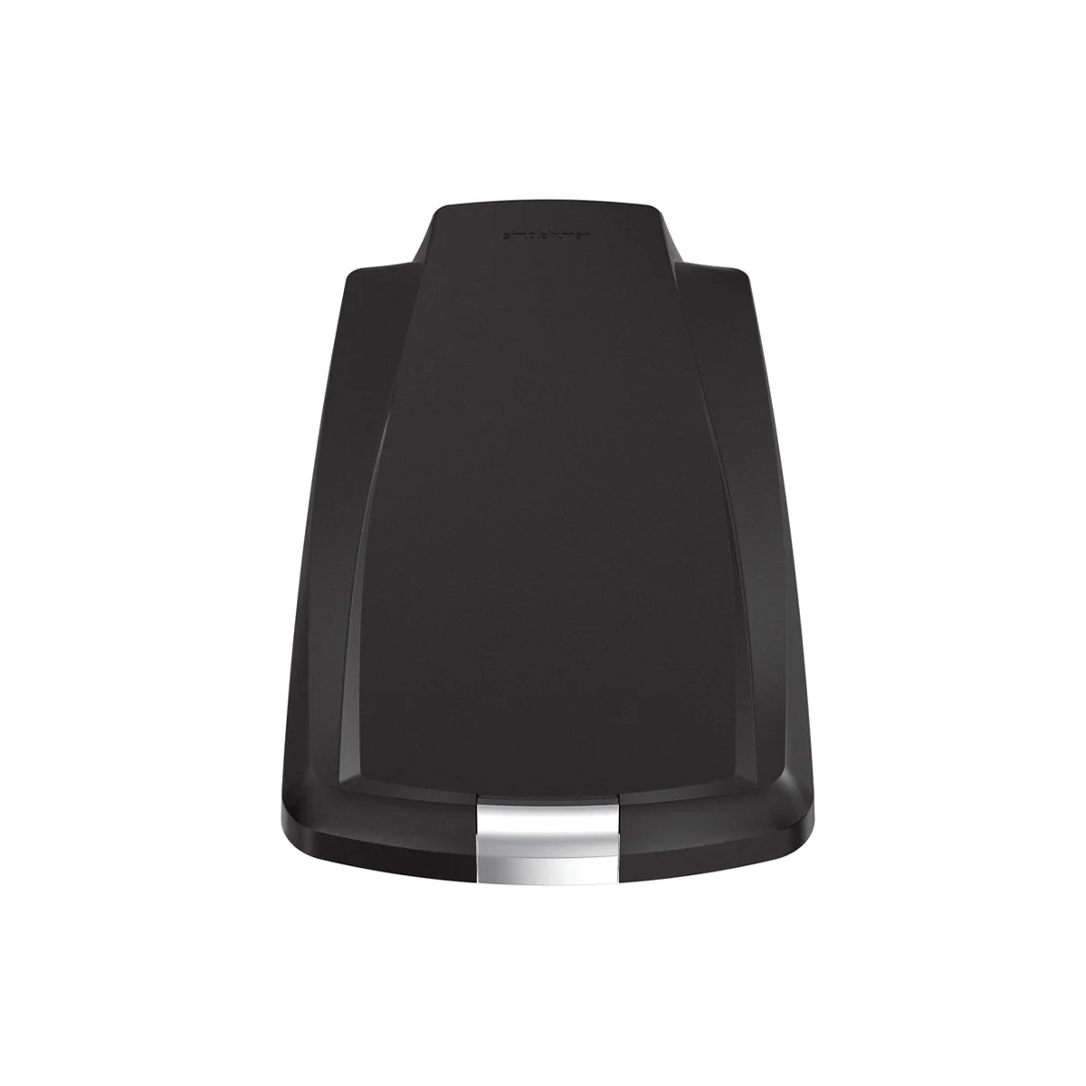 Black Plastic Slim Lid with Slide Lock [Sku:Pd0278]