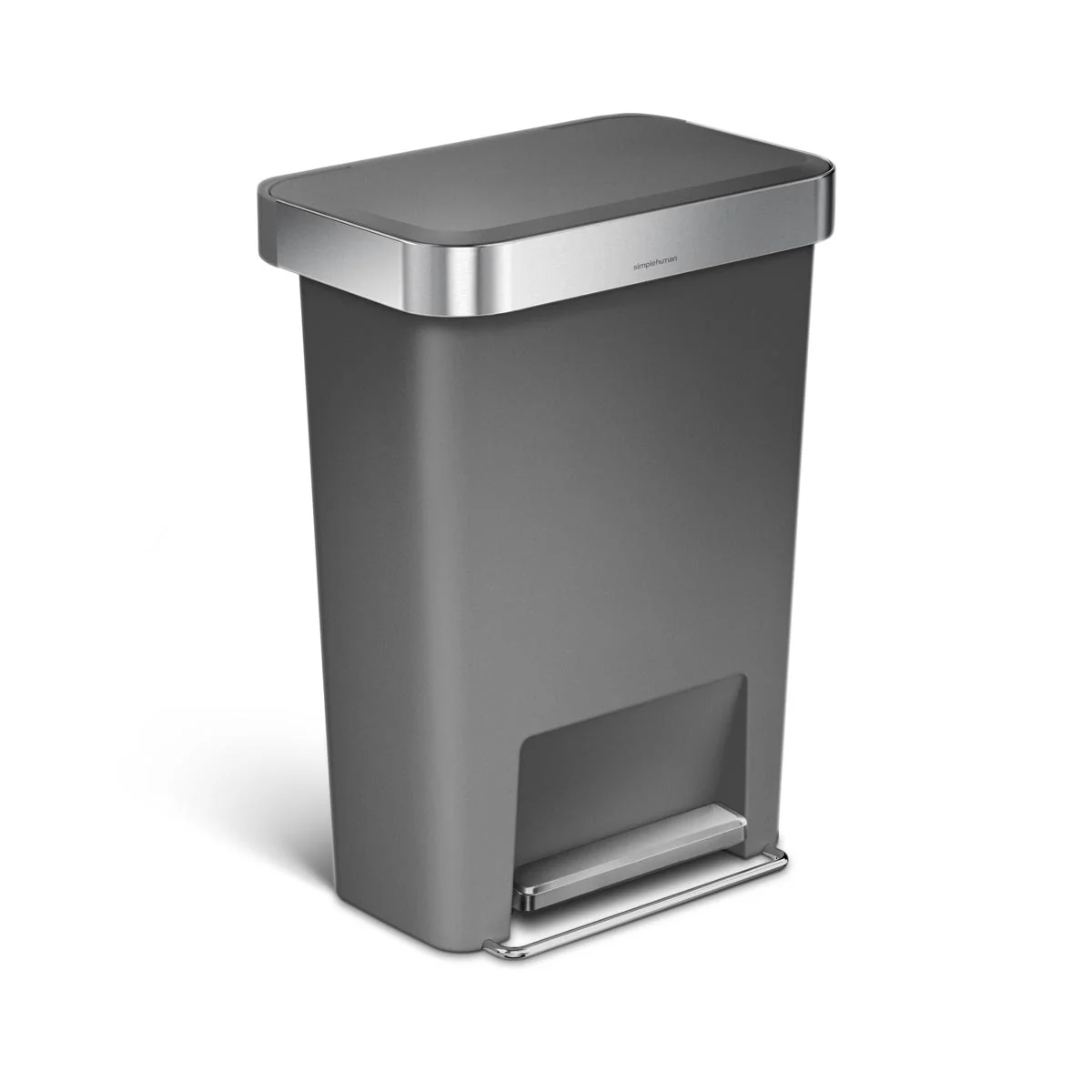 45 Litre, Rectangular Pedal Bin With Liner Pocket - Image 11