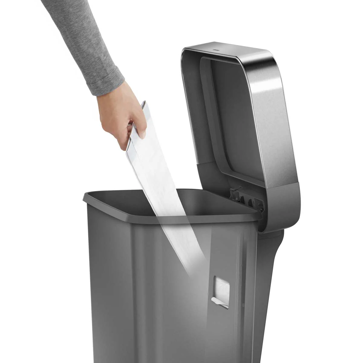 45 Litre, Rectangular Pedal Bin With Liner Pocket - Image 15