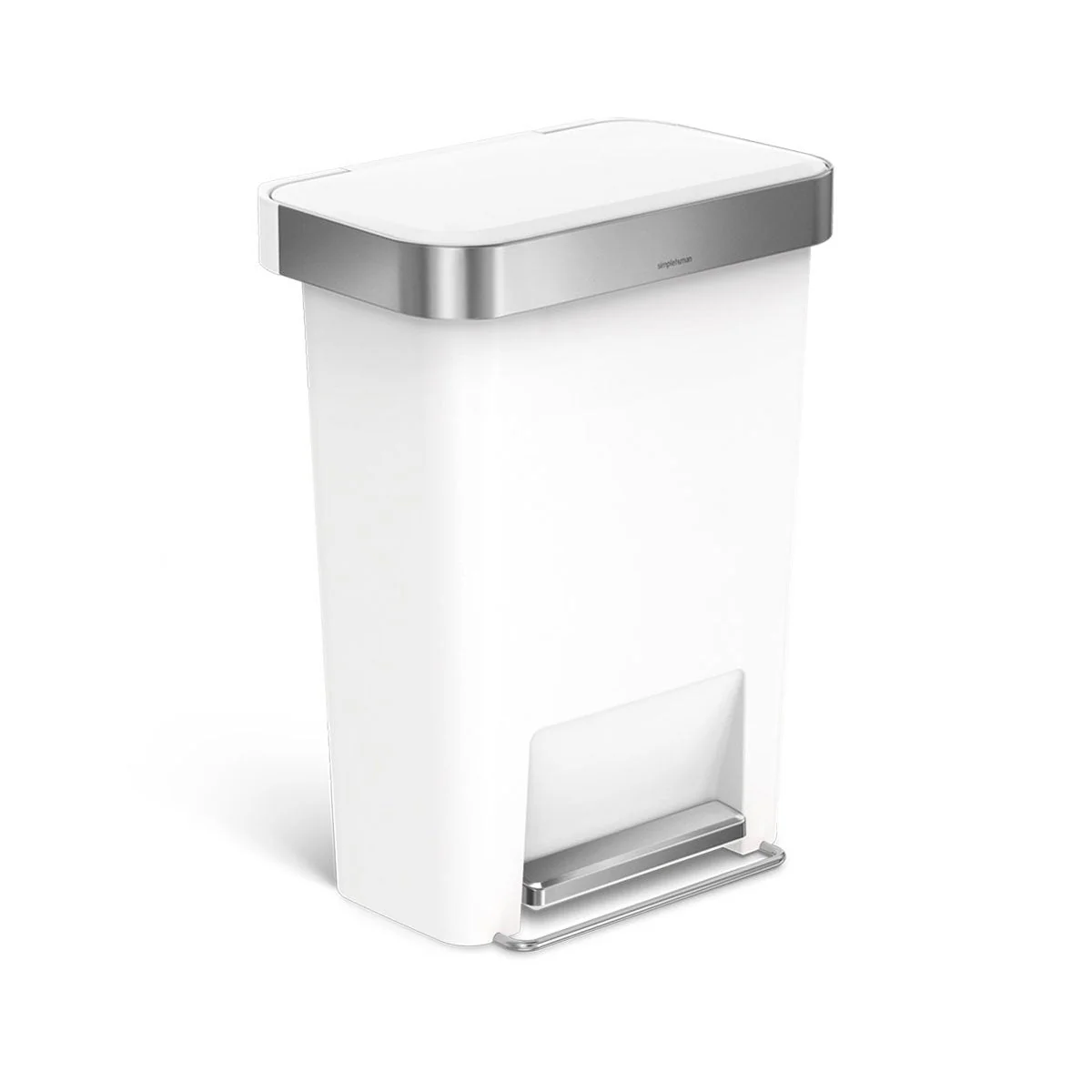 45 Litre, Rectangular Pedal Bin With Liner Pocket - Image 6