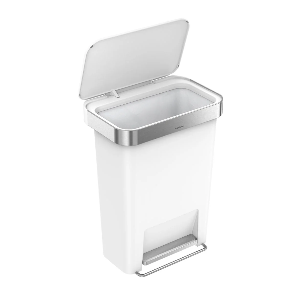 45 Litre, Rectangular Pedal Bin With Liner Pocket - Image 8
