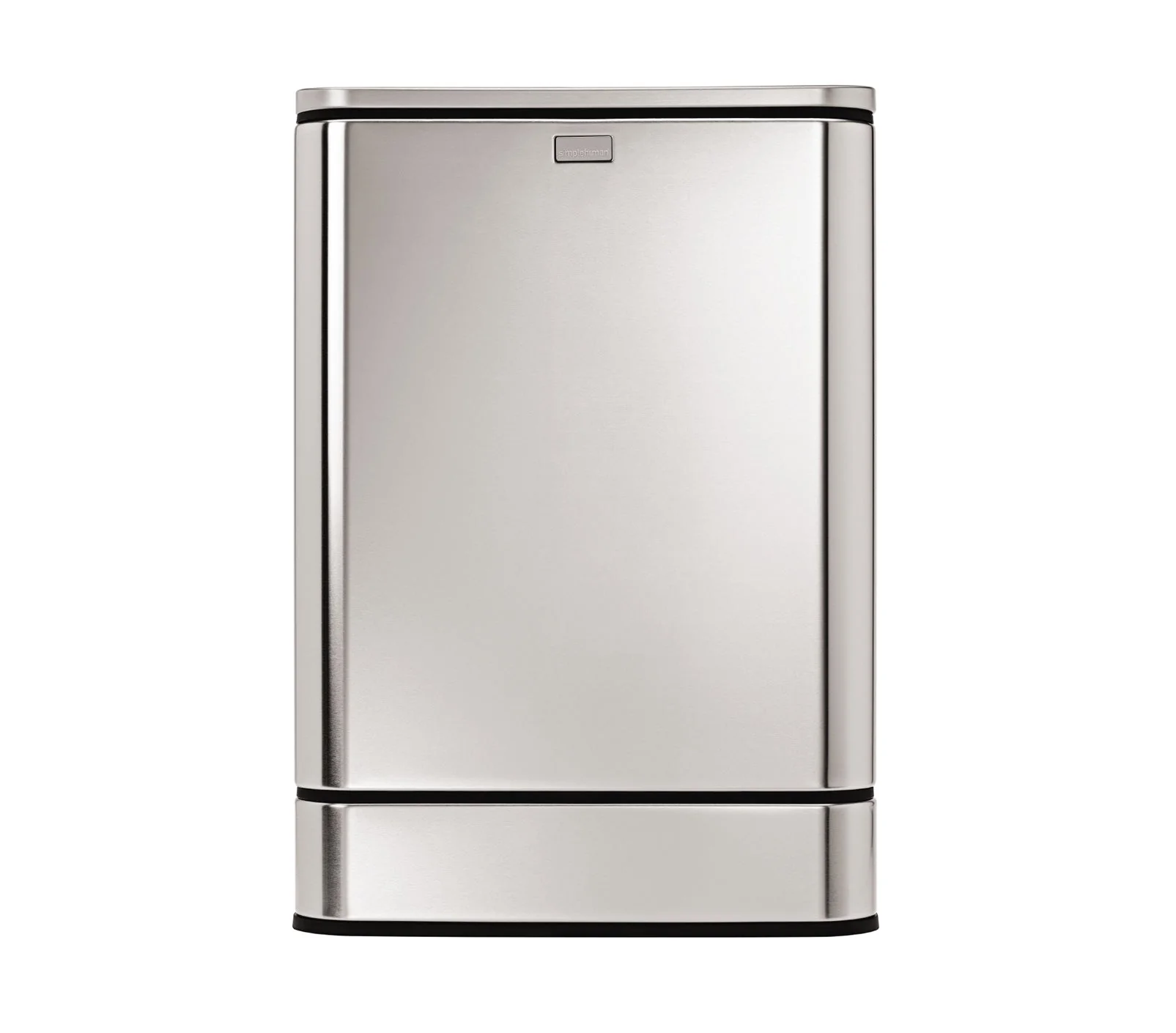 40L rectangular steel sensor trash can