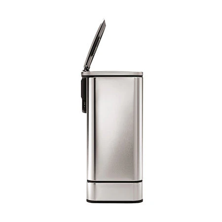 50L rectangular steel sensor trash can