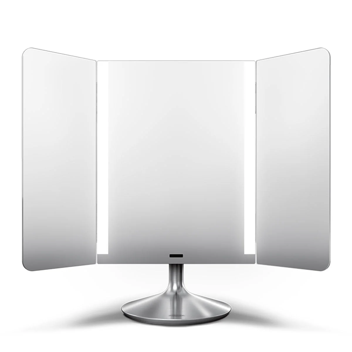 wide-view sensor mirror: lighted vanity mirror