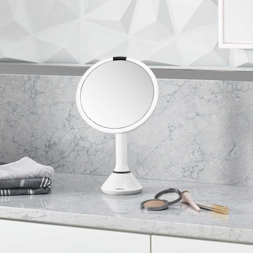 sensor mirror with touch-control brightness with 10x detail mirror - Image 17