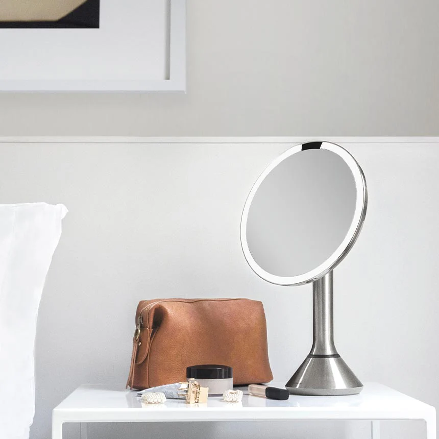 sensor mirror with touch-control brightness with 10x detail mirror - Image 5