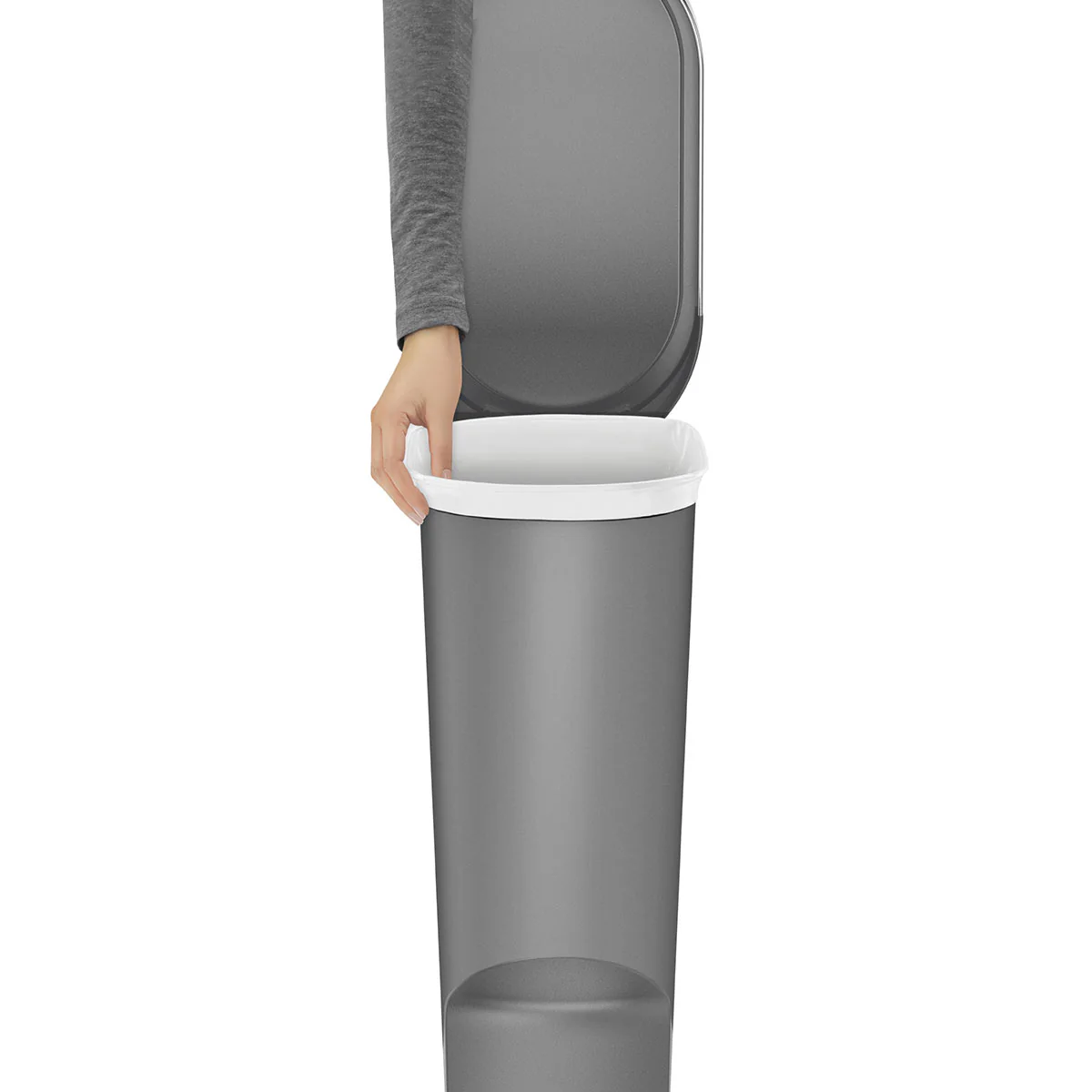 40 Litre Slim Pedal Bin With Liner Rim - Image 14