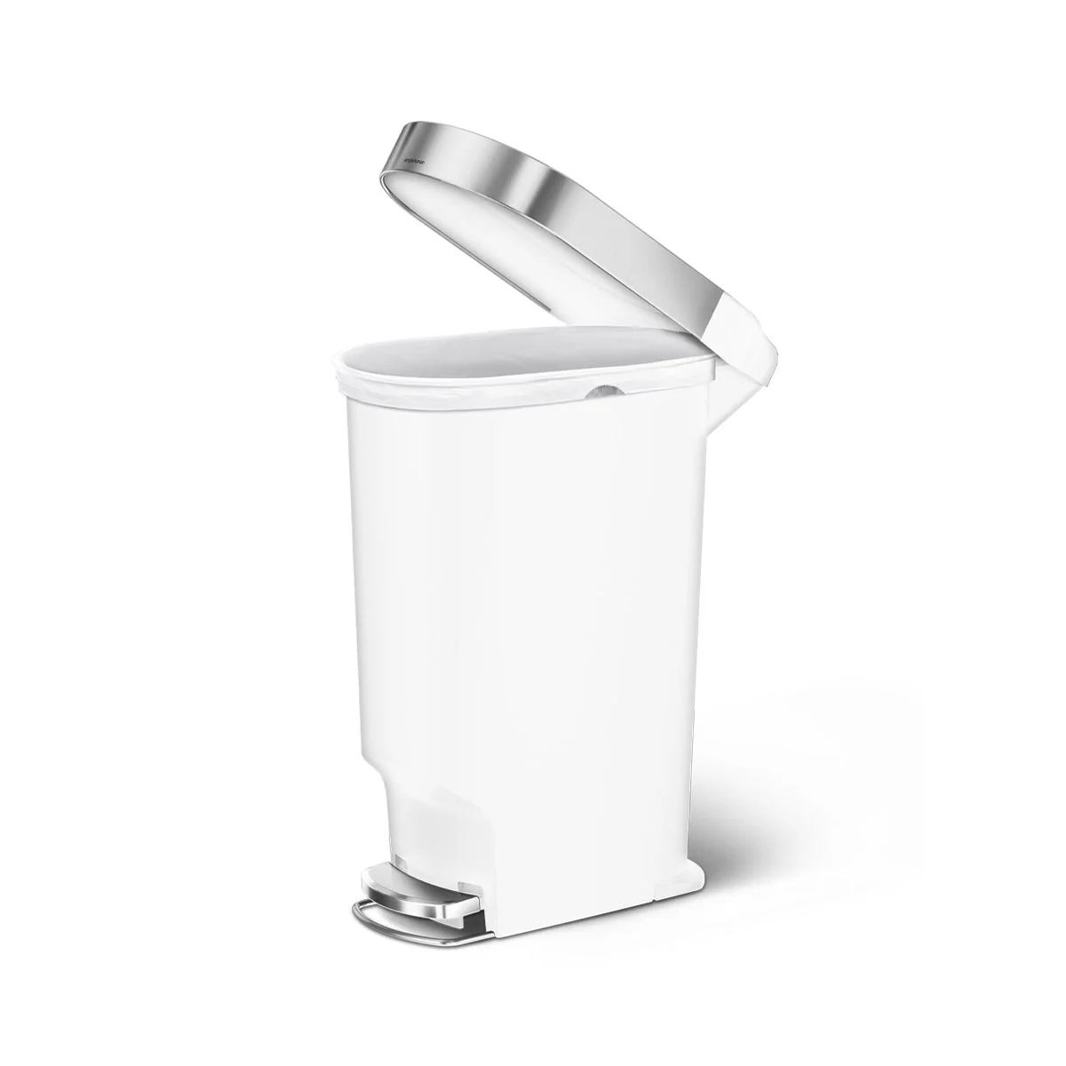 40 Litre Slim Pedal Bin With Liner Rim - Image 8