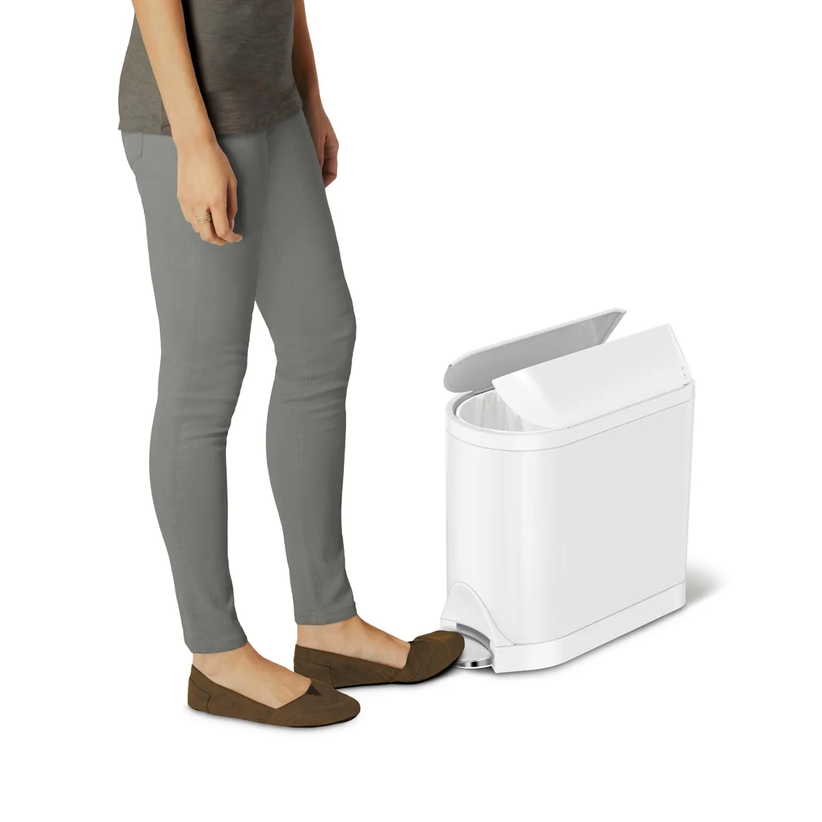 10 Litre, Butterfly Pedal Bin - Image 16