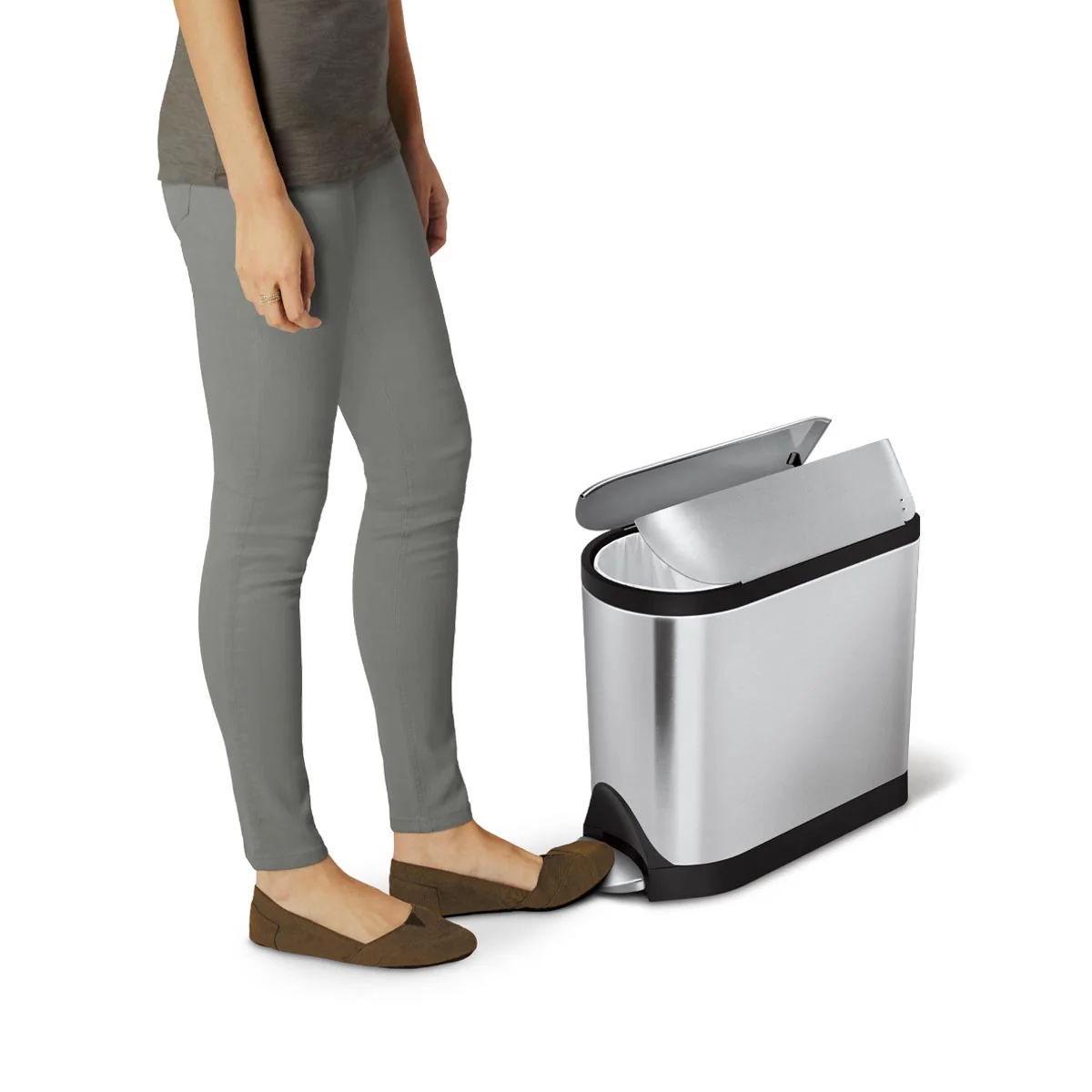 10 Litre, Butterfly Pedal Bin - Image 5