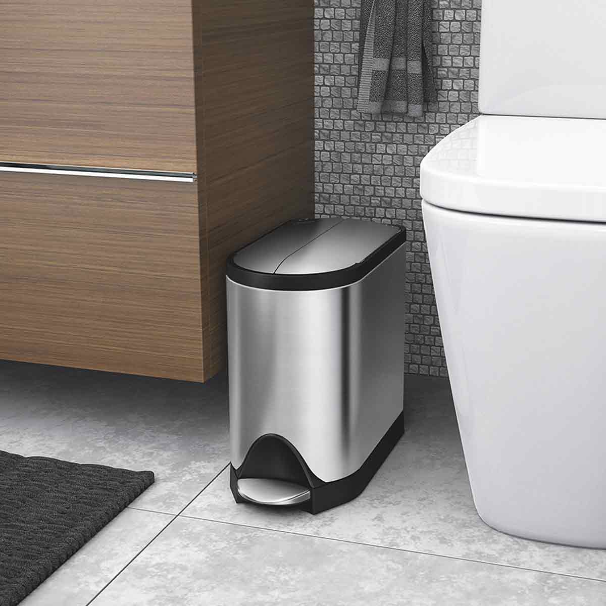 10 Litre, Butterfly Pedal Bin - Image 6