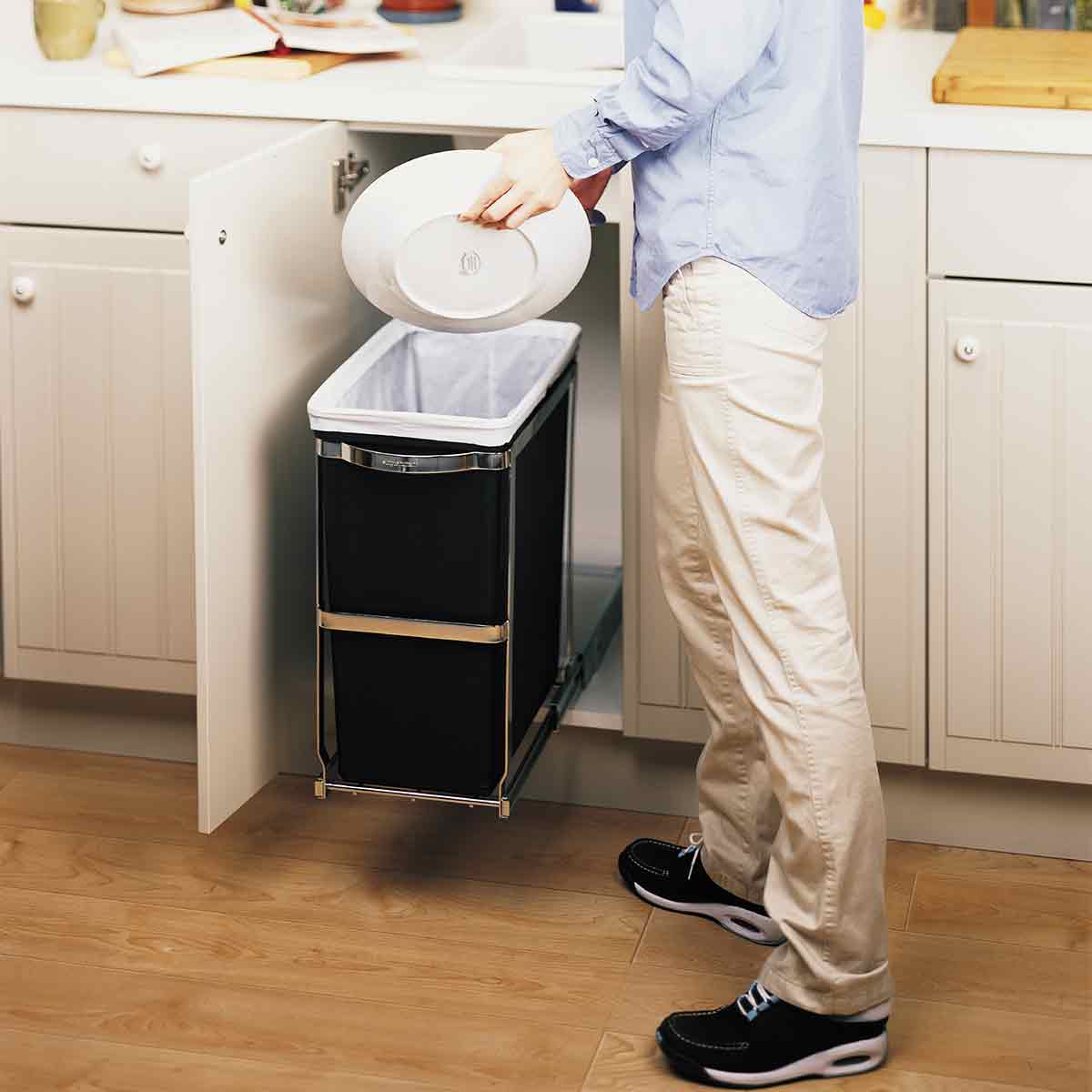 30 Litre, Under Counter Pull-Out Bin, Commercial Grade - Image 6